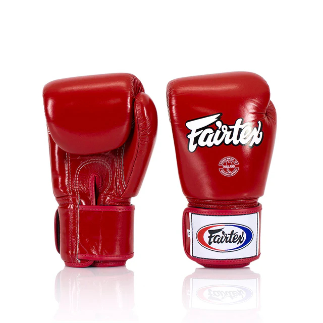 Боксерские перчатки Fairtex BGV1, красные