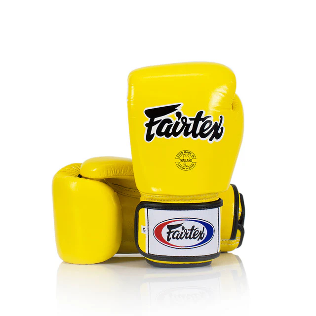 Боксерские перчатки Fairtex BGV1, желтые