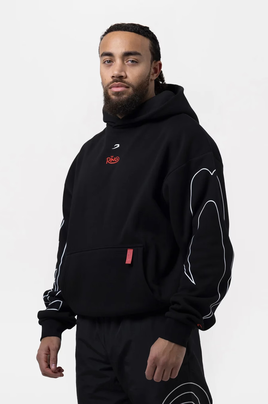 Худи Ring × BOXRAW, черный