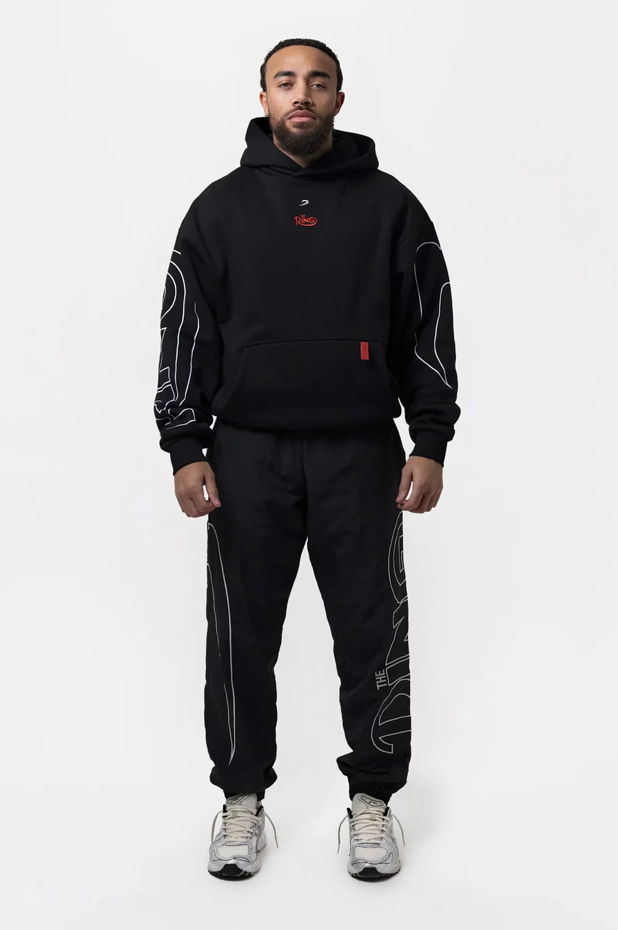 Худи Ring × BOXRAW, черный