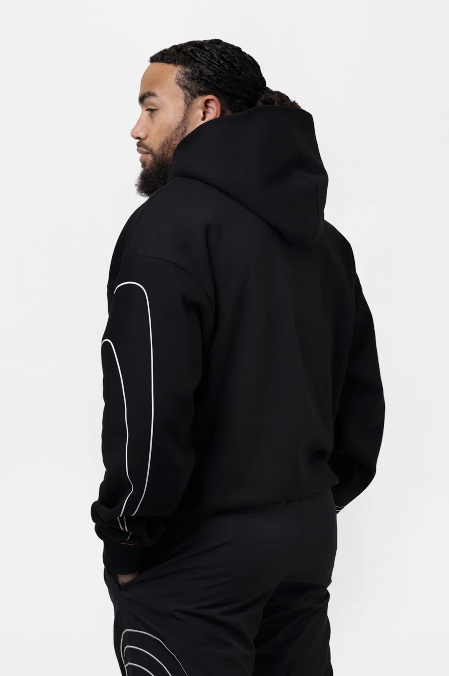 Худи Ring × BOXRAW, черный