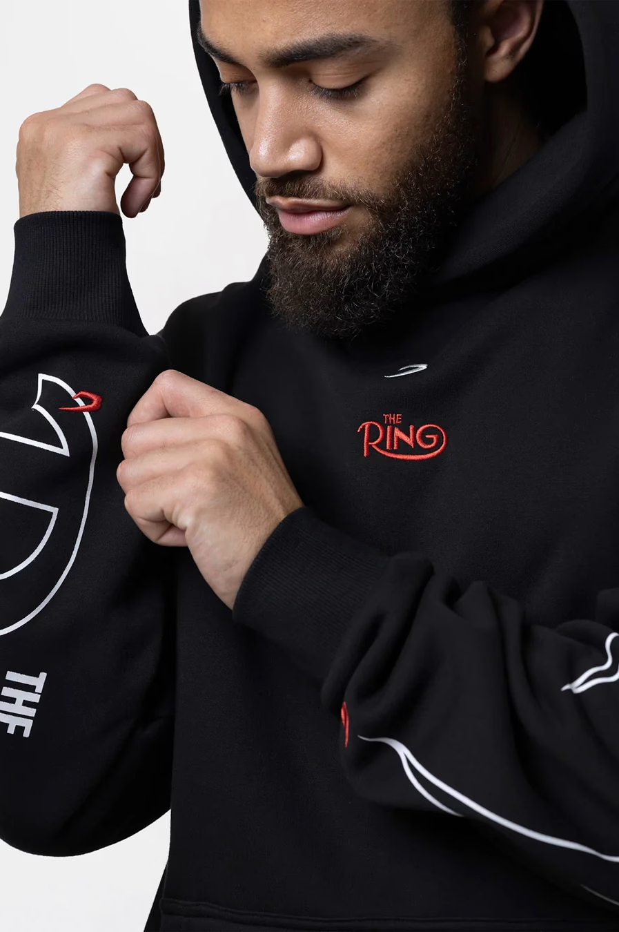 Худи Ring × BOXRAW, черный