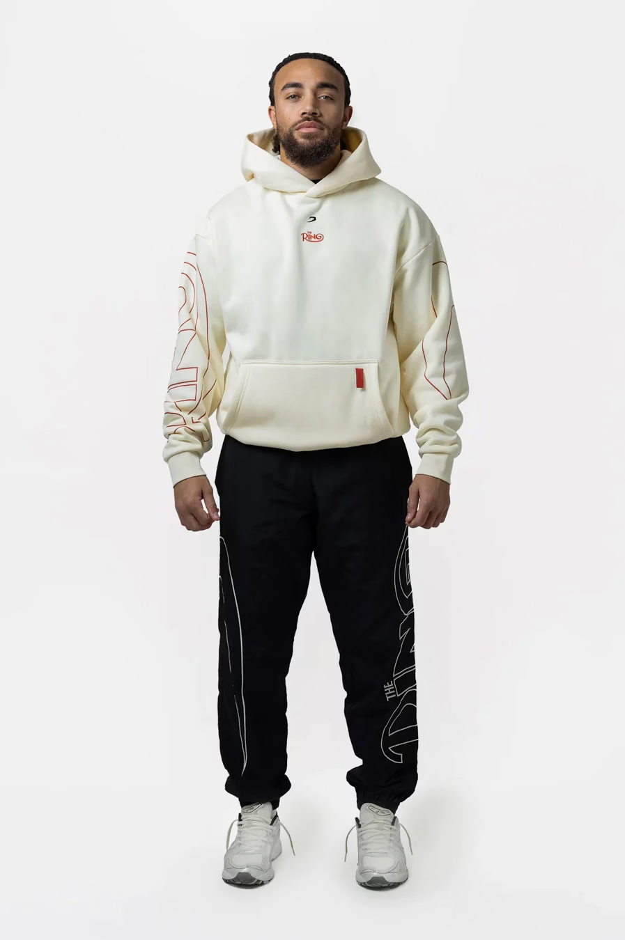 Худи Ring × BOXRAW, бежевый