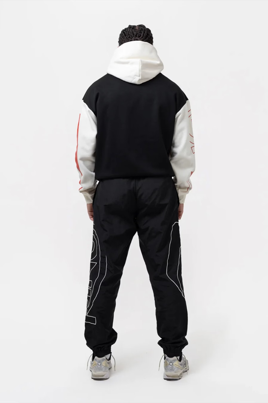 Худи Ring × BOXRAW, черно-бежевый Худи Ring × BOXRAW, черно-бежевый