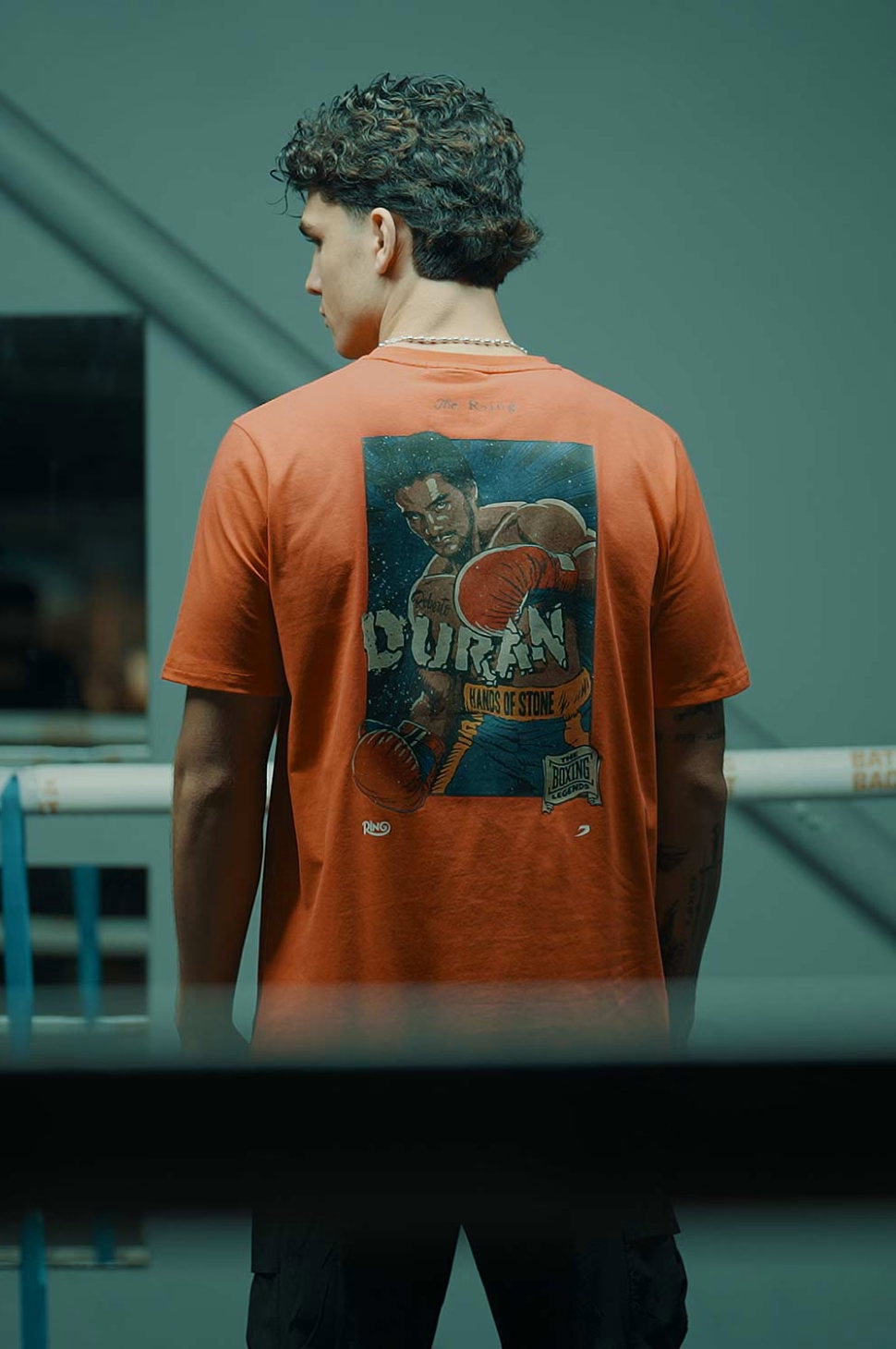 Футболка Ring × BOXRAW Roberto Duran Oversized