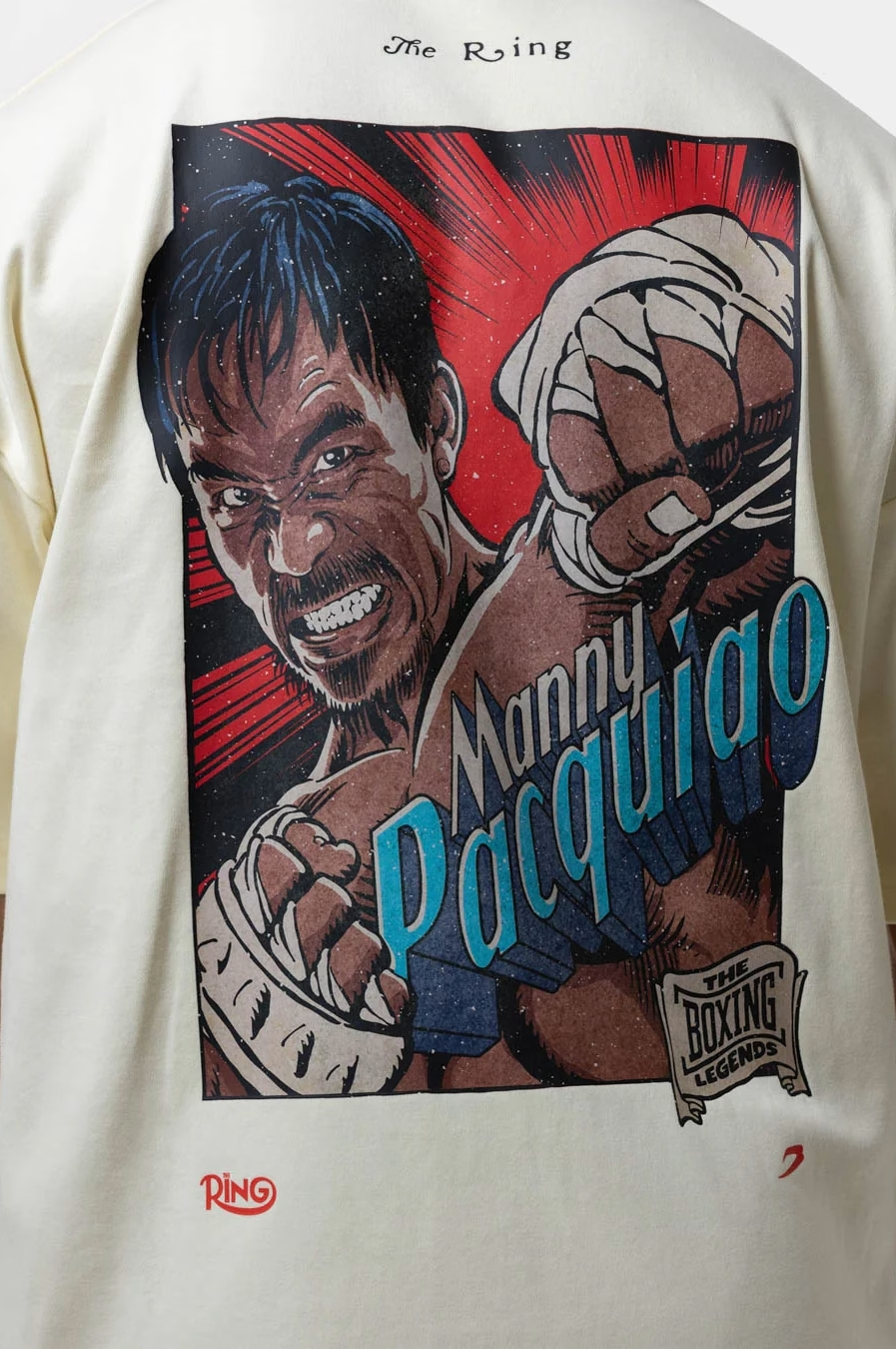 Футболка Ring × BOXRAW Manny Pacquiao Oversized