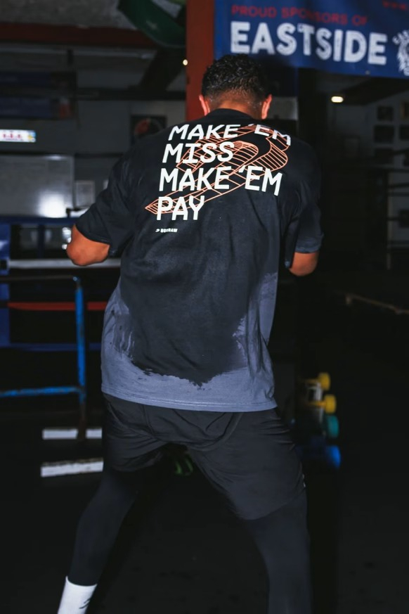 Футболка Boxraw  Oversized Make 'Em Miss