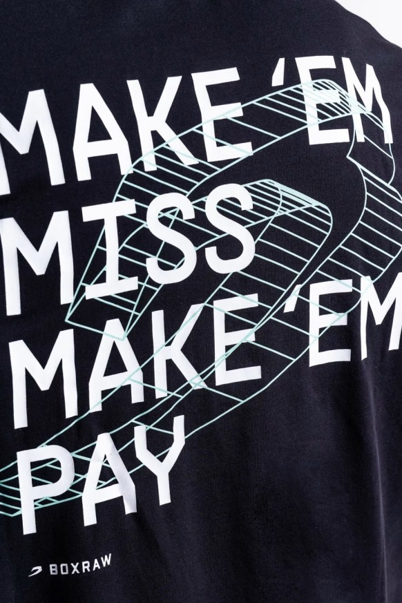 Футболка Boxraw  Oversized Make 'Em Miss