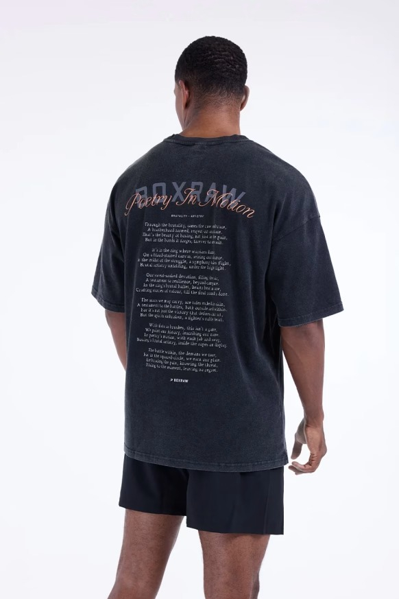 Футболка Boxraw Poetry In Motion Oversized