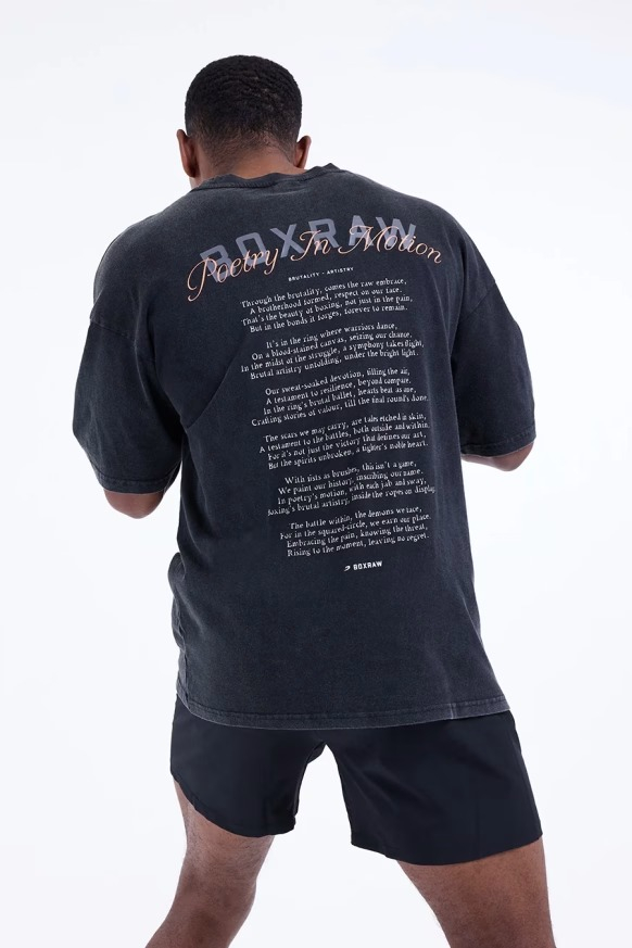 Футболка Boxraw Poetry In Motion Oversized