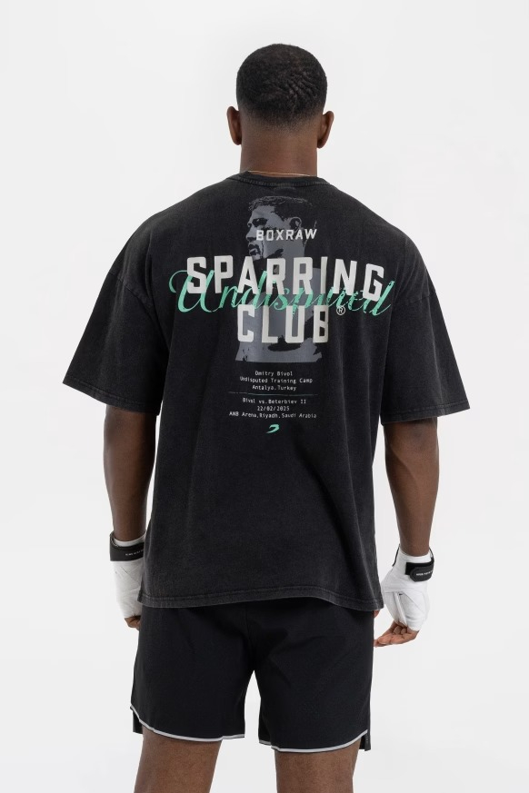 Футболка Boxraw Bivol x Sparring Club Oversized Футболка Boxraw Bivol x Sparring Club Oversized