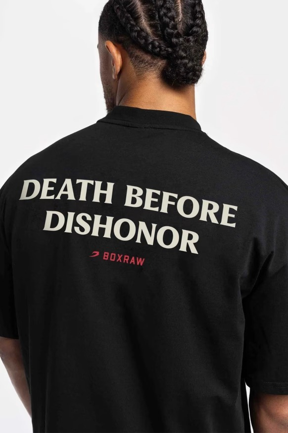 Футболка Boxraw Death Before Dishonor Oversized Футболка Boxraw Death Before Dishonor Oversized