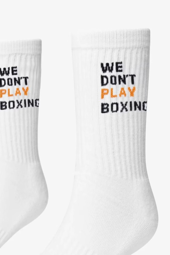 Носки Boxraw We Don't Play Boxing (3 пары) Носки Boxraw We Don't Play Boxing (3 пары)