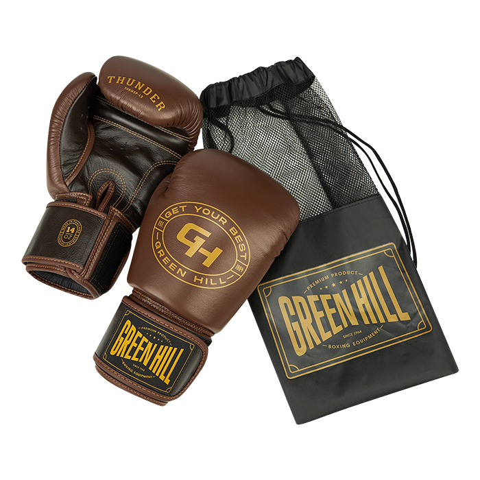 Боксерские перчатки Green Hill THUNDER