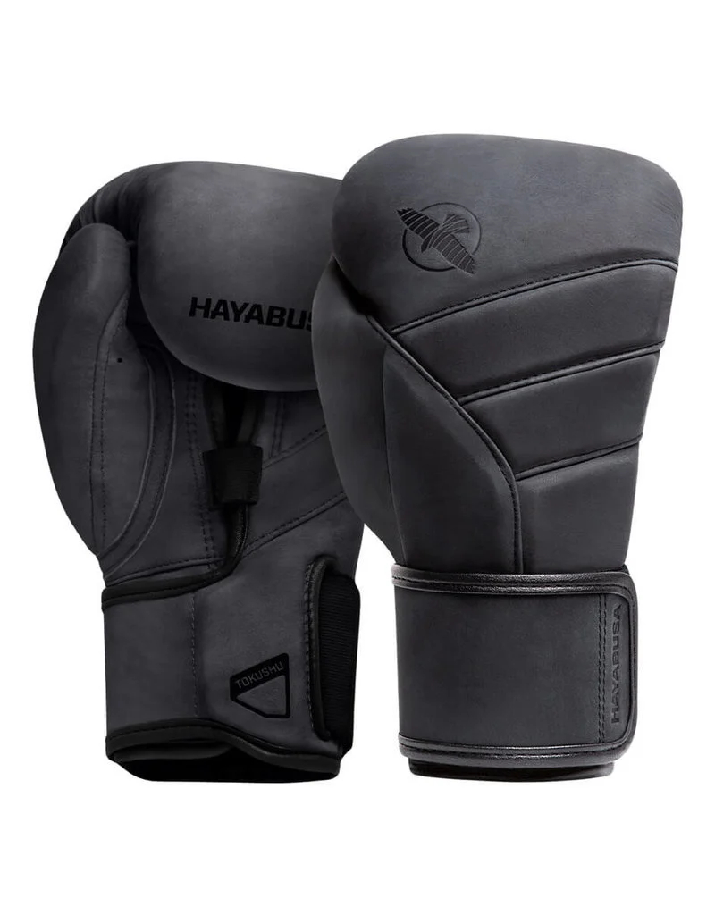 Боксерские перчатки Hayabusa T3 LX Obsidian