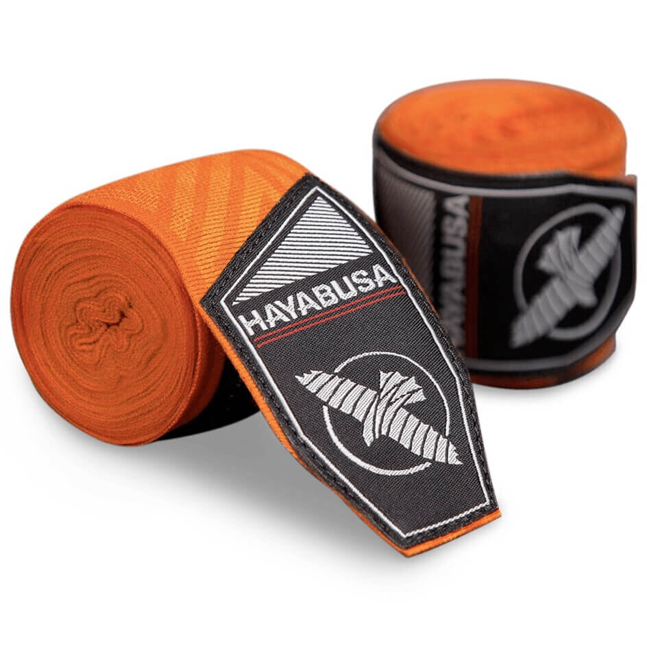 Боксерские бинты Hayabusa 4.5 Orange Maze