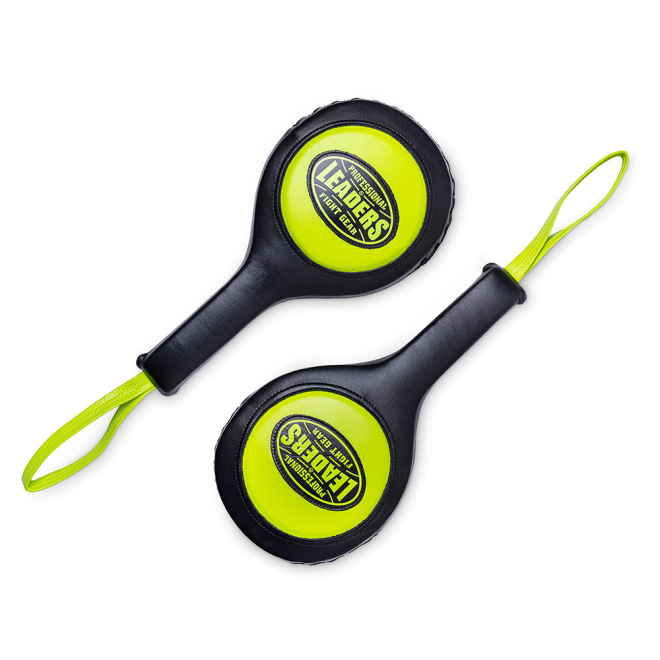 Лапы-ракетки тренерские LEADERS Paddels 3.0 BK/GN