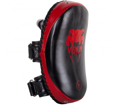Пэды  VENUM LEATHER - BLACK/RED (100)