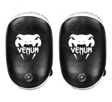 Пэды VENUM LEATHER - BLACK/WHITE (108)