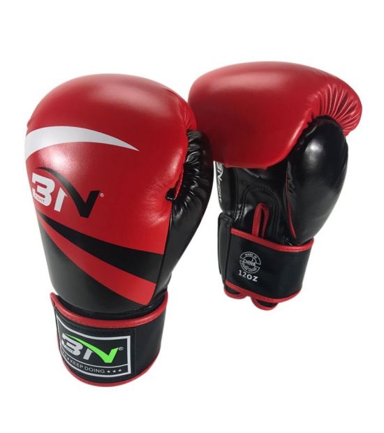 Боксерские перчатки BN 075 красные
