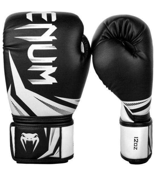 Боксерские перчатки VENUM CHALLENGER 3.0 BOXING GLOVES - BLACK/WHITE