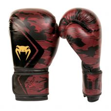 Боксерские перчатки VENUM DEFENDER CONTENDER 2.0 BOXING GLOVES - BLACK/RED