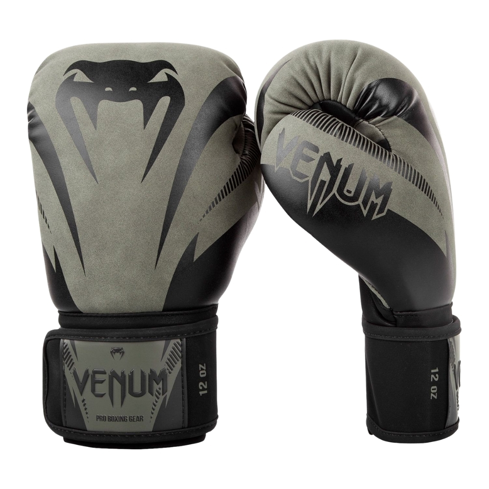 Боксерские перчатки VENUM IMPACT - KHAKI/BLACK