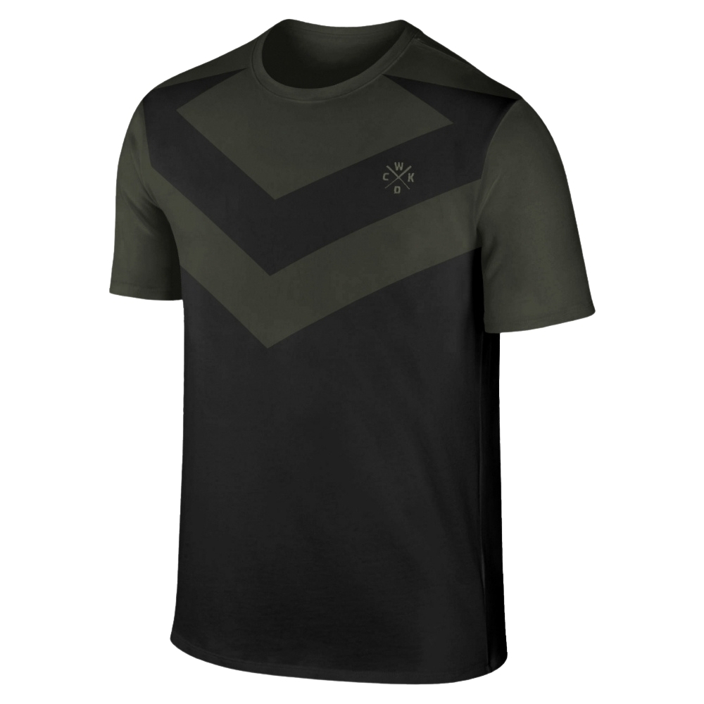 Футболка T.SHIRT AKIRA NOIR ET KAKI