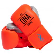 Боксерские перчатки DNA Pro Boxing MTRX Orange/Silver