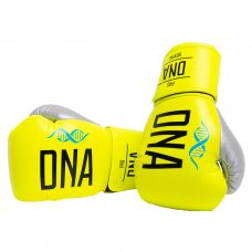 Боксерские перчатки DNA Pro Boxing MTRX Yellow/Silver