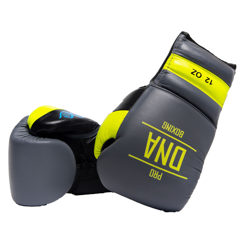 Боксерские перчатки DNA PRO BOXING MTRX Grey/Neon