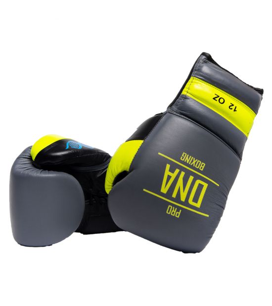 Боксерские перчатки DNA Pro Boxing MTRX Grey/Neon