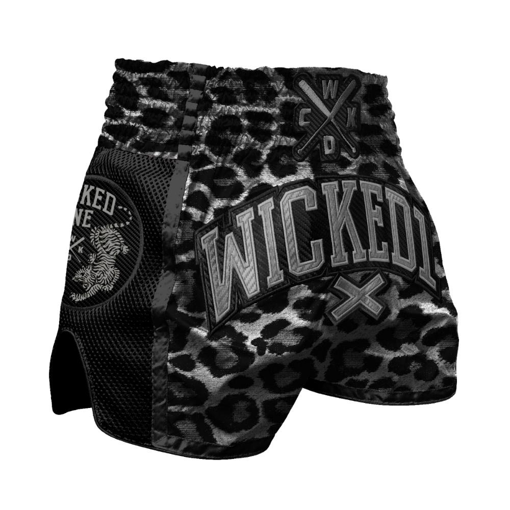Шорты WICKED1 LEOPARD NOIR GRIS