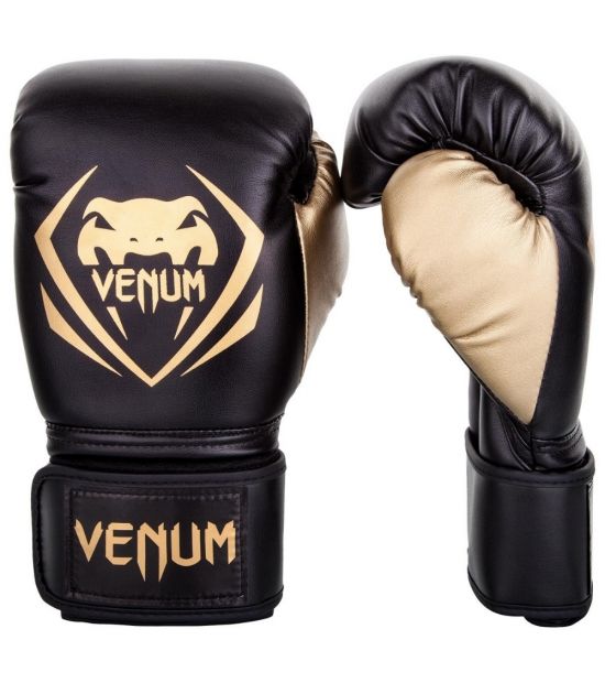 Боксерские перчатки VENUM CONTENDER BOXING GLOVES - BLACK/GOLD