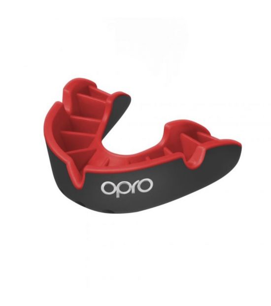 Капа Opro Silver Level Black/Red