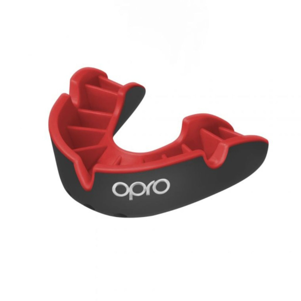 Капа Opro Silver Level Black/Red