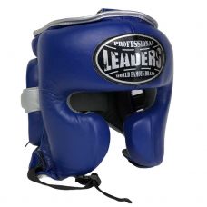 Боксерский шлем LEADERS LS MEX BLUE
