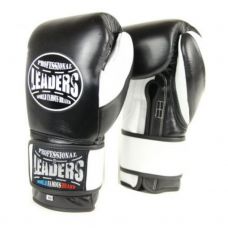 Боксерские перчатки LEADERS LeadSeries 2 BK\WH