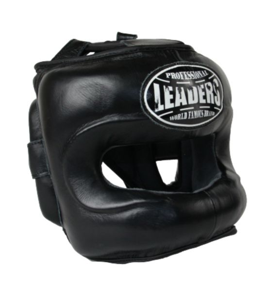 Боксерский шлем LEADERS LS с бамперной защитой