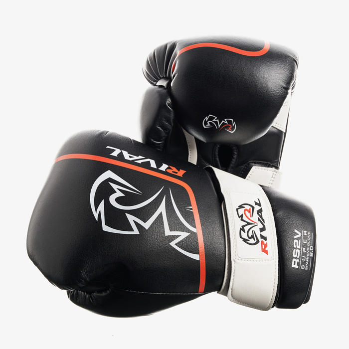 Перчатки для спарринга Rival RS2V черный