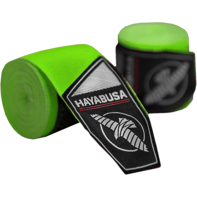 Боксерские бинты Hayabusa Perfect Stretch Green 4.5 м