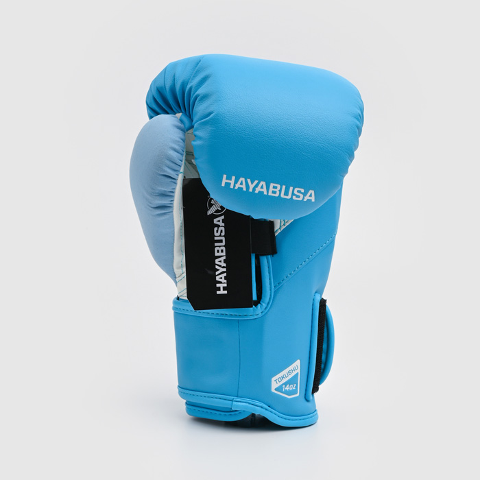 Боксерские перчатки Hayabusa T3 Neon Blue