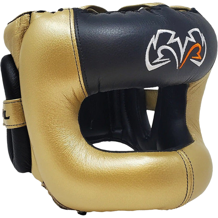 Бамперный боксерский шлем Rival RHGFS3 золотой