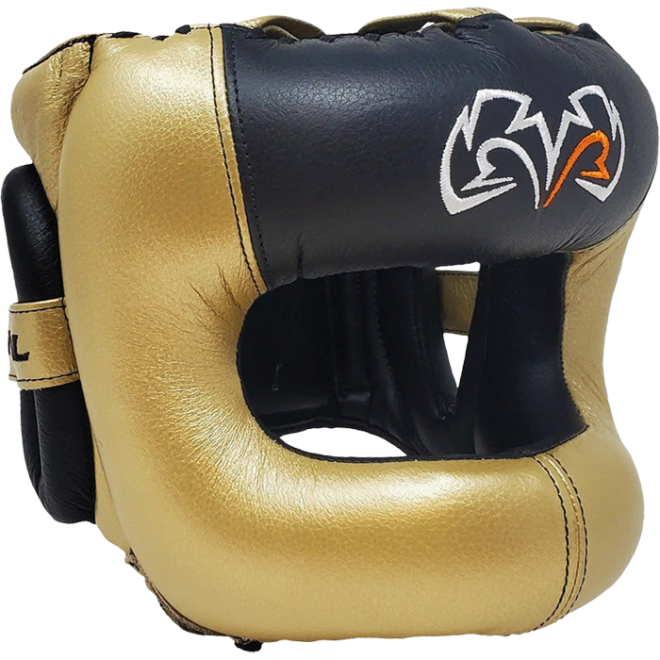 Бамперный боксерский шлем Rival RHGFS3 золотой