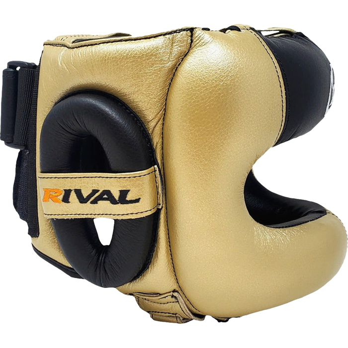 Бамперный боксерский шлем Rival RHGFS3 золотой