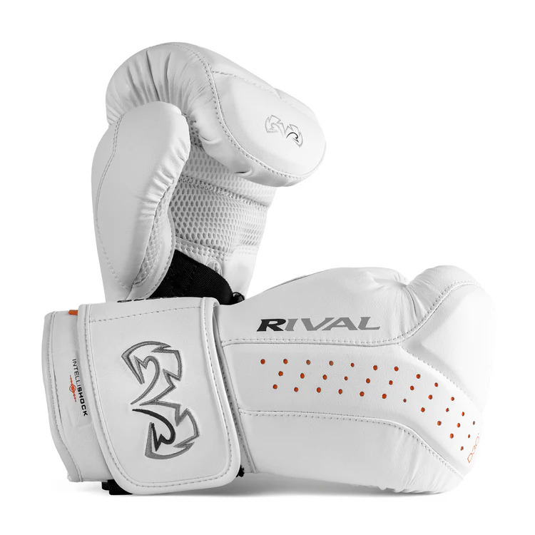Перчатки RIVAL RB10 INTELLI-SHOCK BAG белый