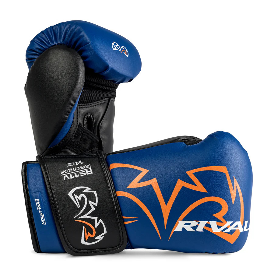 Перчатки RIVAL RS11V EVOLUTION SPARRING GLOVES синий