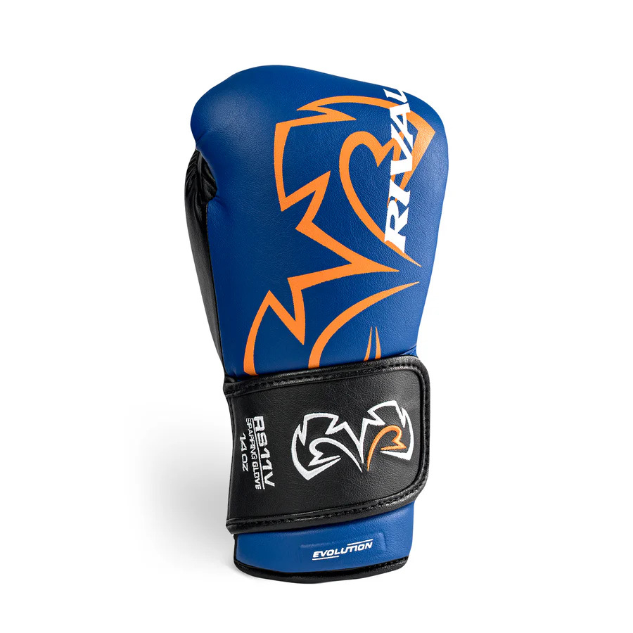 Перчатки RIVAL RS11V EVOLUTION SPARRING GLOVES синий