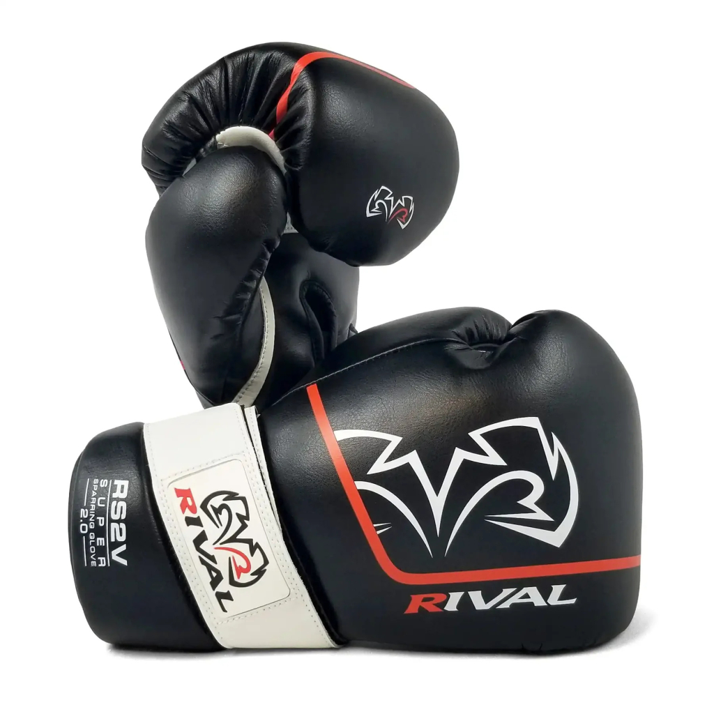 Перчатки для спарринга Rival RS2V черный