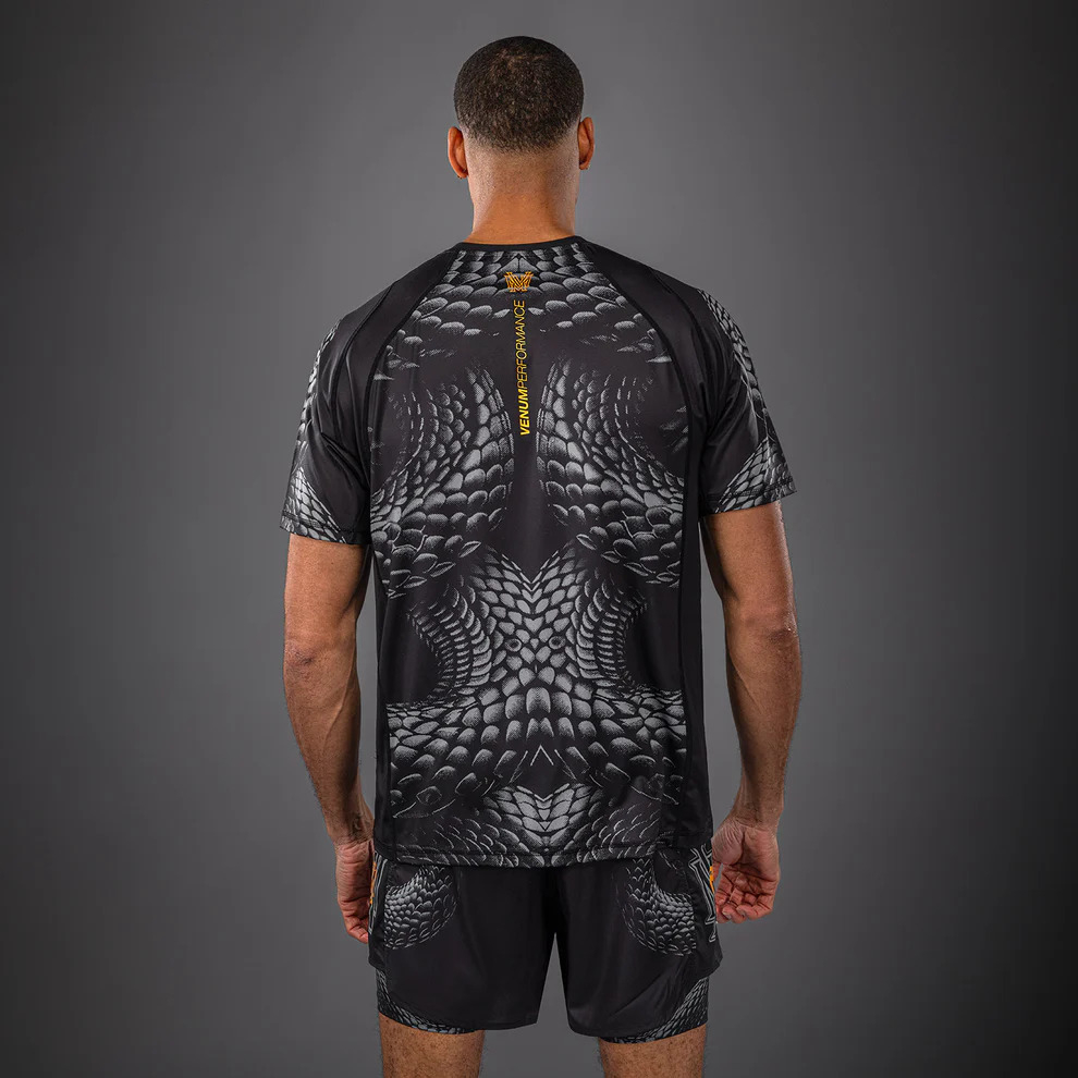 Футболка Venum Matupa - Black/Grey/Gold